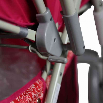 Прогулочная коляска Indigo Jasper (Индиго Джаспер), красный
